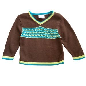 Hanna Andersson Sz.90 Fair Isle Sweater